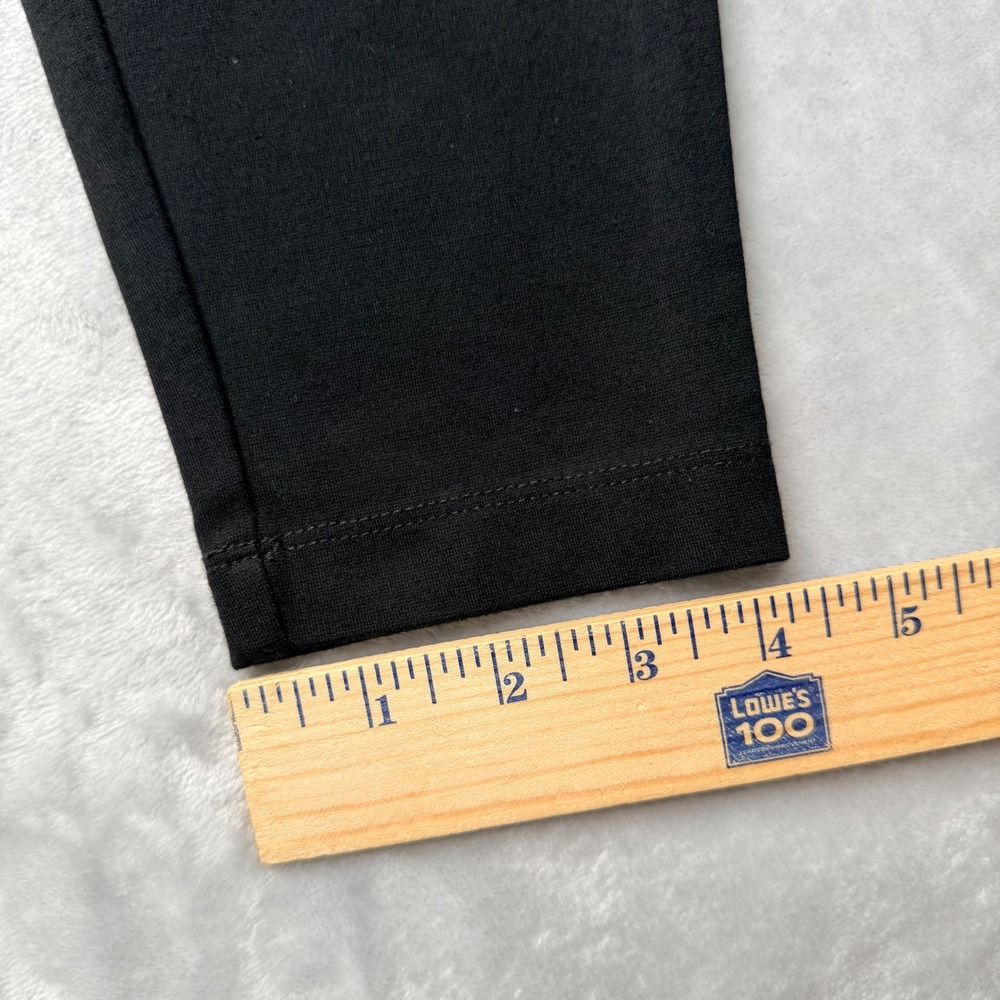 Chico's Fabulously Slimming Black Leggings Womens Size 2 Large Pull On Stretch - Picture 15 of 16